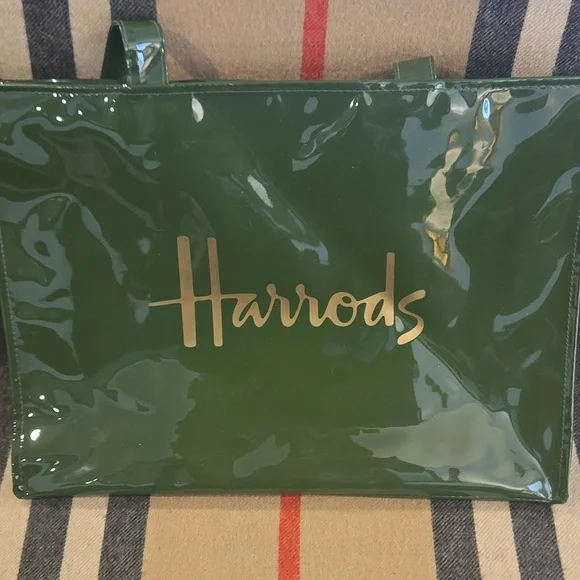 Harrods Shopping Bag NWOT - Picture 5 of 7